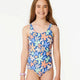 Holiday Tropic One Piece Swimsuit - Girls (8-14 Years) - Beachin Surf