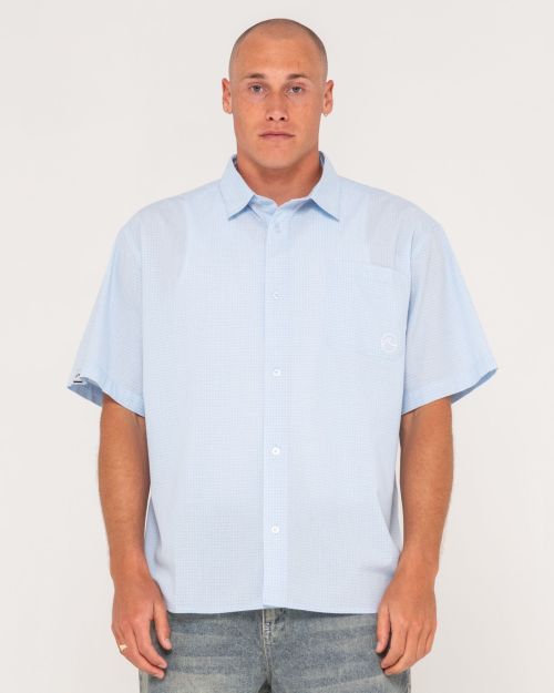 Hoodus Check Short Sleeve Short - Beachin Surf