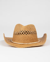 Howdy Cowboy Natural Straw Hat - Beachin Surf