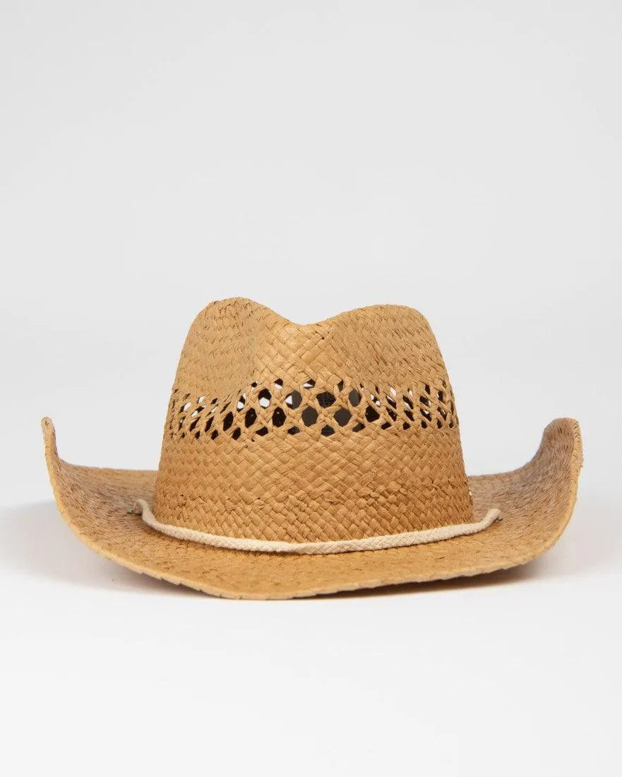 Howdy Cowboy Straw Hat - Beachin Surf