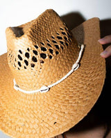 Howdy Cowboy Straw Hat - Beachin Surf