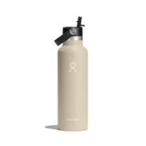 Hydro Flask 21oz Flex Straw Cap Bottle - Oat - Beachin Surf