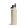 Hydro Flask 21oz Flex Straw Cap Bottle - Oat - Beachin Surf