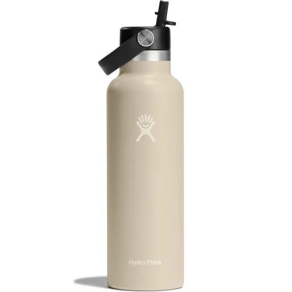 Hydro Flask 21oz Flex Straw Cap Bottle - Oat - Beachin Surf