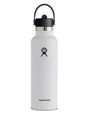 Hydro Flask 21oz Flex Straw Cap Bottle - White - Beachin Surf