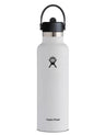Hydro Flask 21oz Flex Straw Cap Bottle - White - Beachin Surf