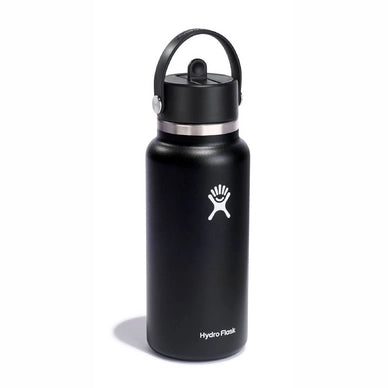 Hydro Flask 32Oz Strawcap - BLACK - Beachin Surf