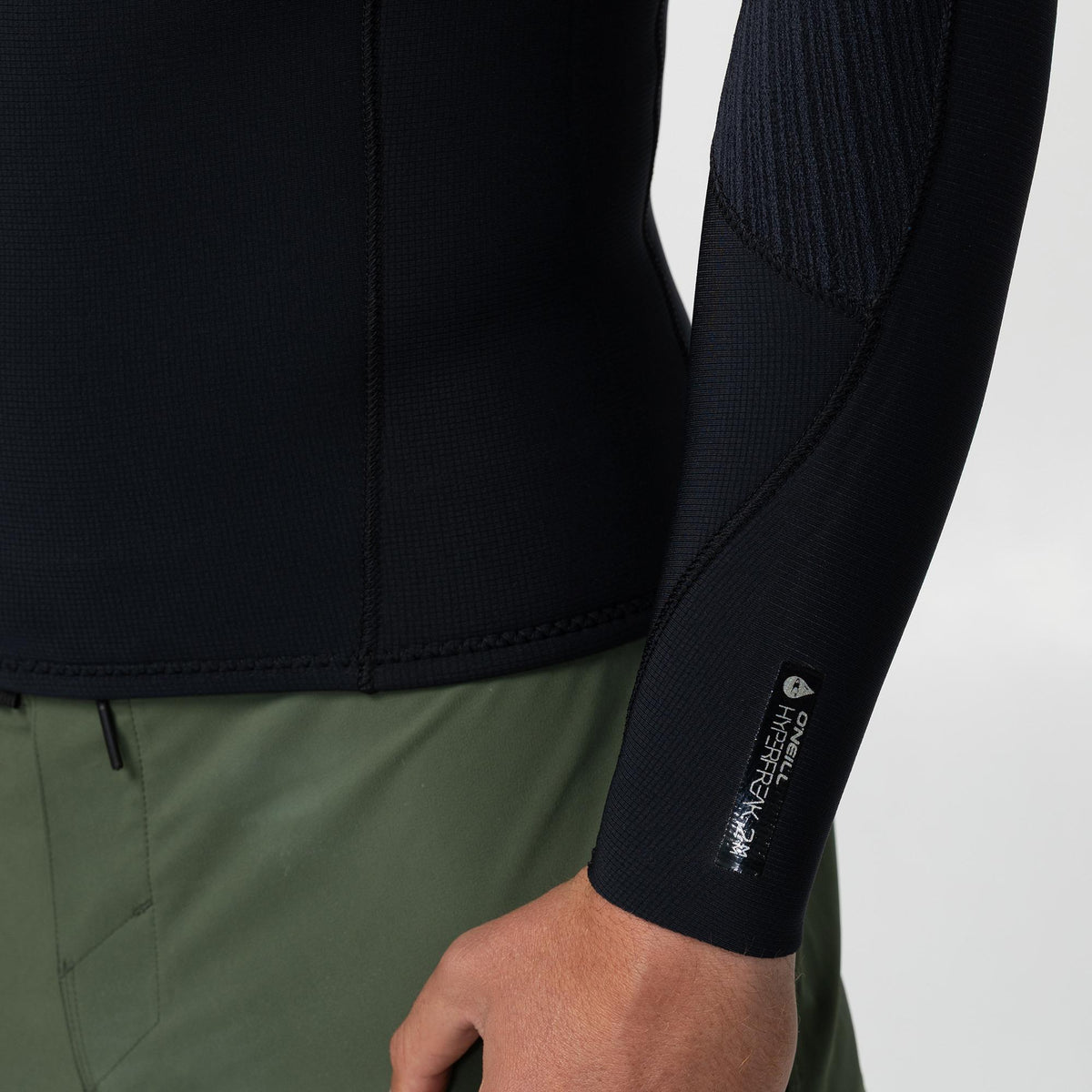 O'Neill Hyperfreak GBS 2mm Long Sleeve Wetsuit Jacket Black