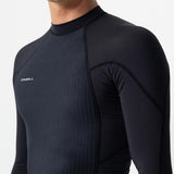 O'Neill Hyperfreak TB3X Neo Lycra Long Sleeve Crew Black