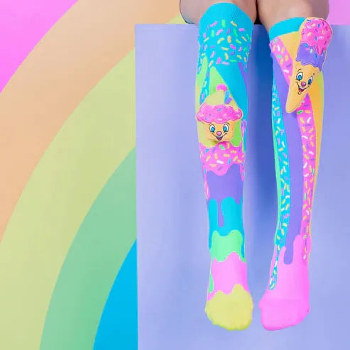Ice Cream & Cupcake Socks - Beachin Surf