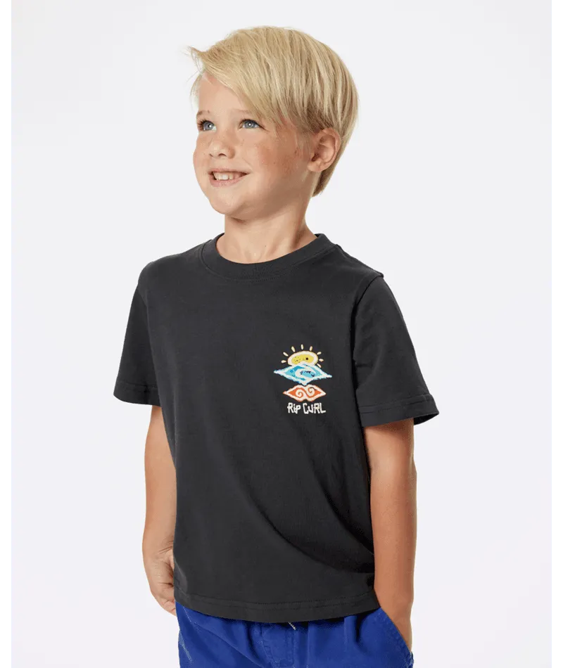 Icons Of Shred Tee - Boy - Beachin Surf