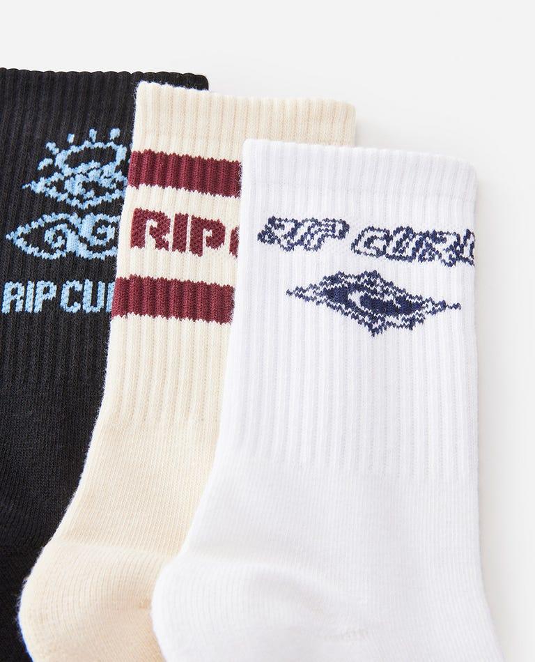Icons Of Surf Sock 3 Pack - Beachin Surf