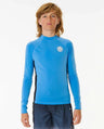Icons Uv Brushed Long Sleeve Rash Vest - Boys (8-16 Years) - Beachin Surf