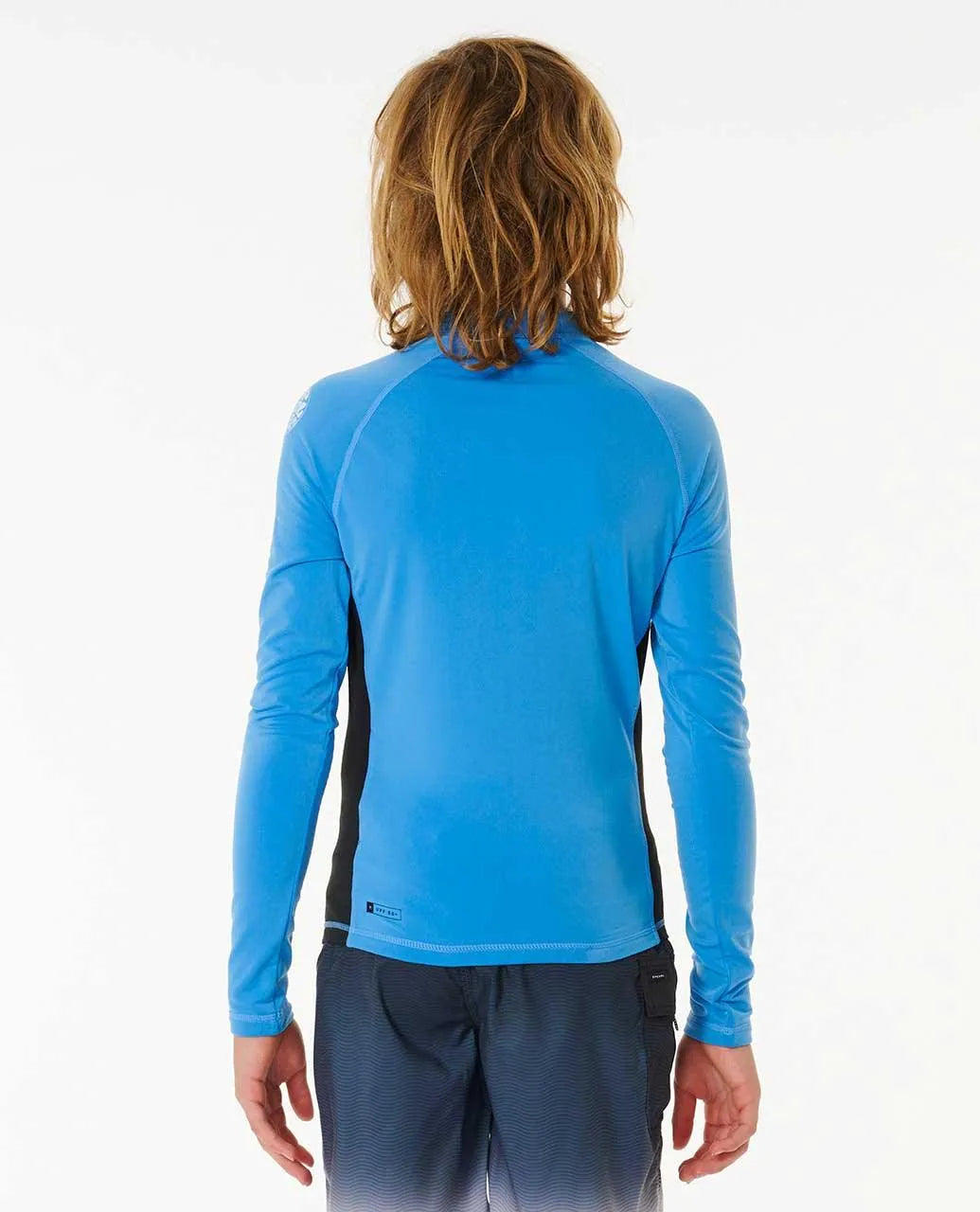 Icons Uv Brushed Long Sleeve Rash Vest - Boys (8-16 Years) - Beachin Surf
