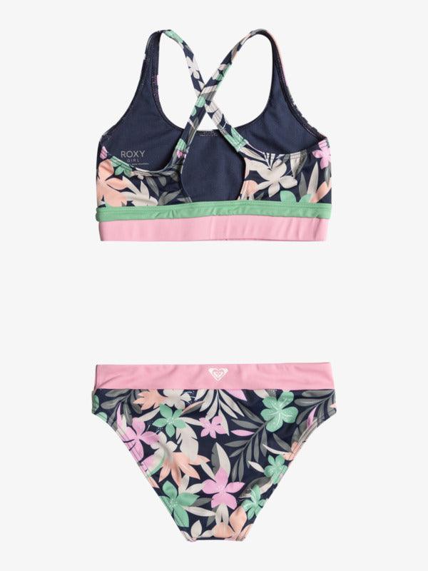 Ilacabo Active Crop Top Two-Piece Bikini Set - Beachin Surf