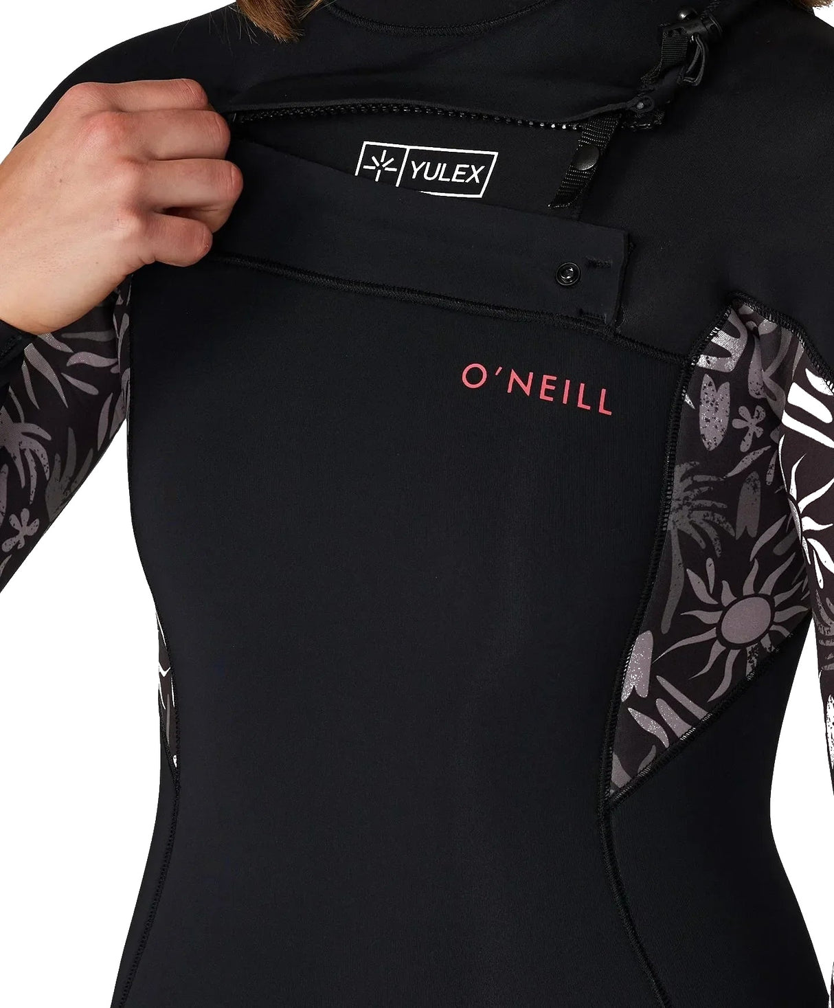 Women'S Bahia 4/3Mm Steamer Chest Zip Wetsuit - Hanalei