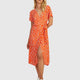 Indigo Sands Wrap Dress - Beachin Surf