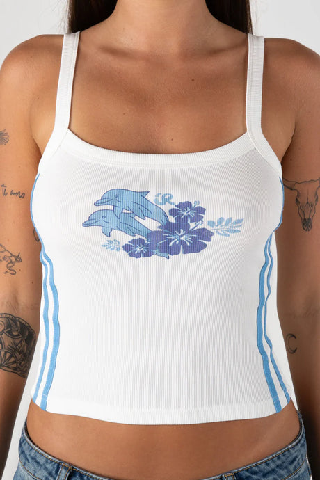 Dolphin Splash Tank Singlet