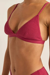 Isla Rib Bralette Top - Beachin Surf