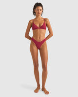Isla Rib Bralette Top - Beachin Surf