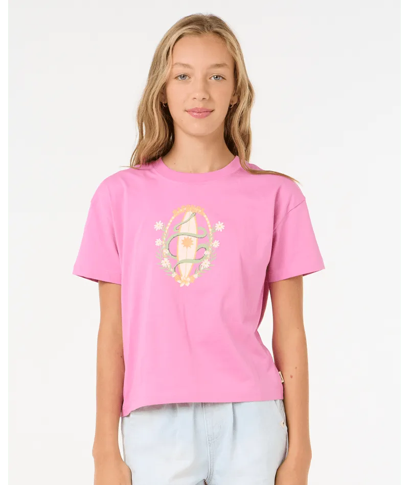 Island Surf Crop-Girl - Beachin Surf