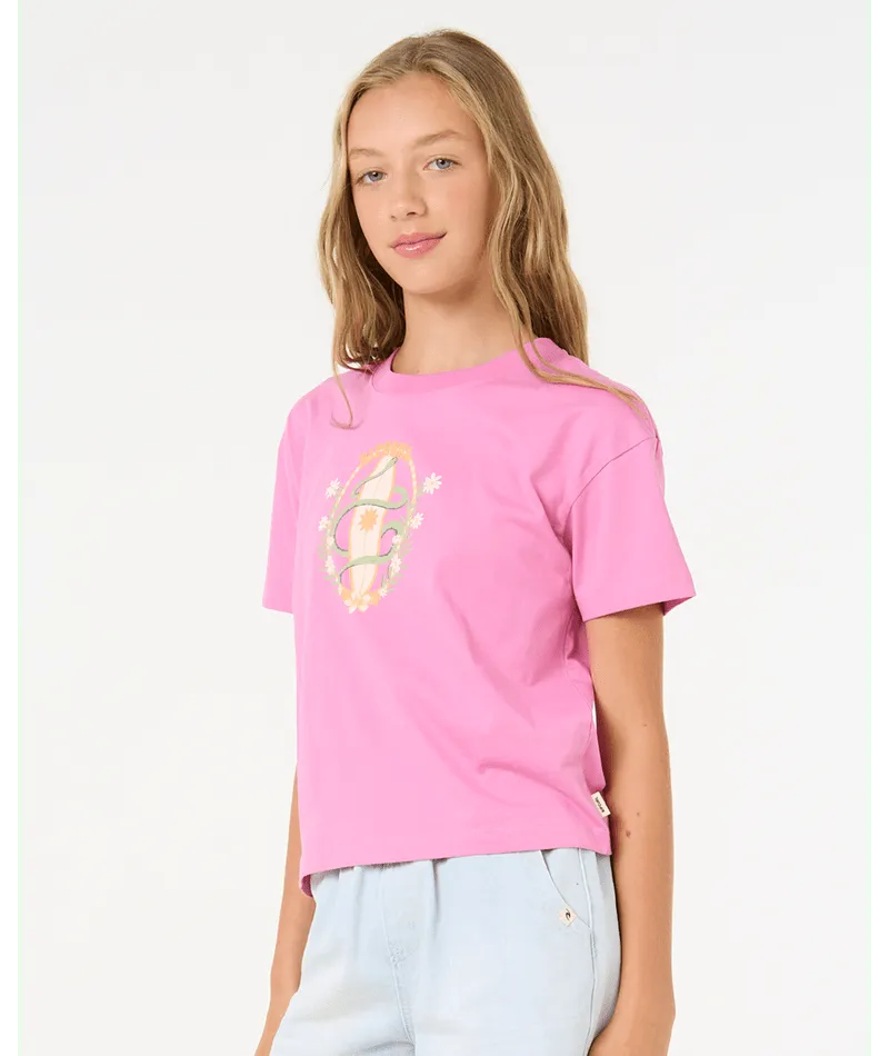 Island Surf Crop-Girl - Beachin Surf