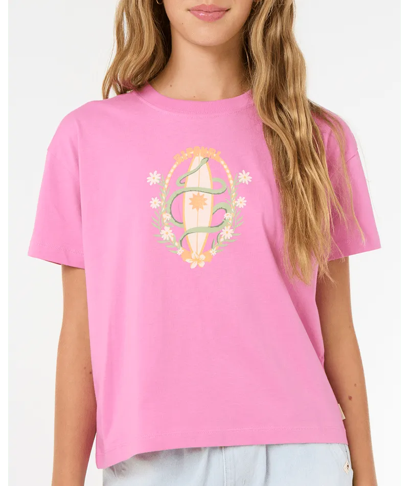 Island Surf Crop-Girl - Beachin Surf
