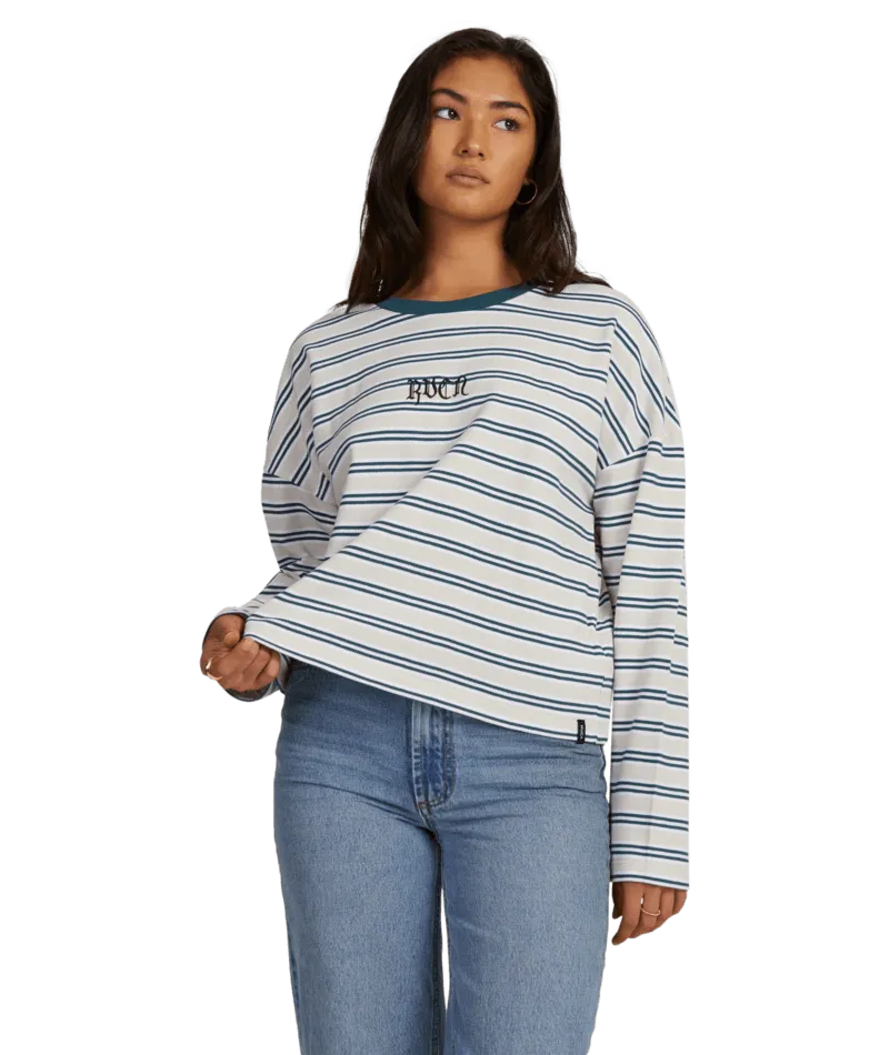 Ivy Stripes T-Shirt - Beachin Surf