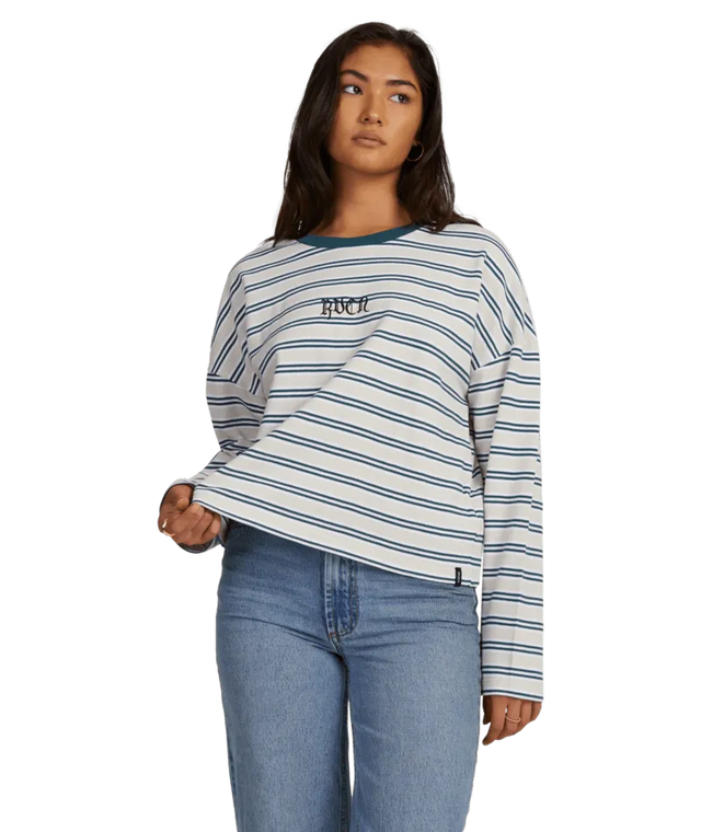 Ivy Stripes T-Shirt - Beachin Surf