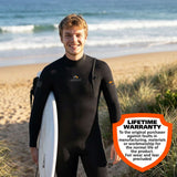 Adrenalin Eco Hyper Dry Yulex DuoSeal 3/2mm Zip-Free Steamer Wetsuit