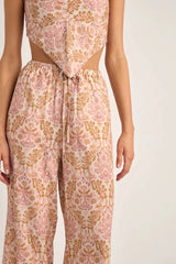 Jessie Paisley Drawstring Pant - Beachin Surf