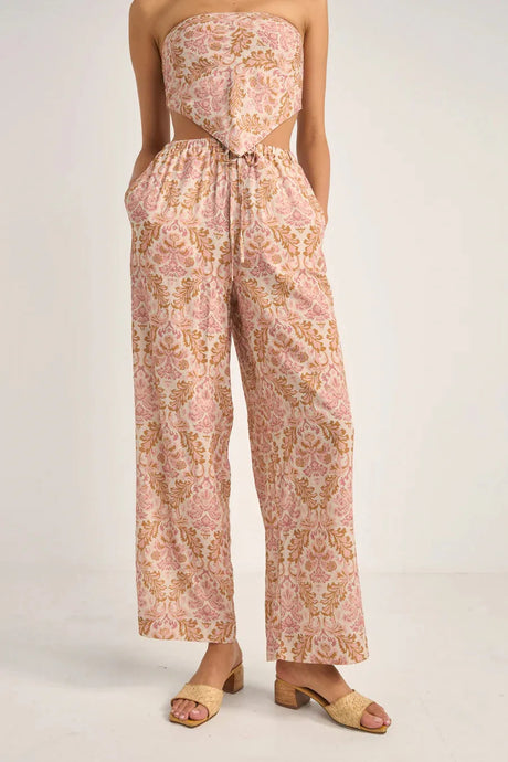 Jessie Paisley Drawstring Pant - Beachin Surf