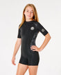 Junior Girl Dawn Patrol Short Sleeve Springsuit - Beachin Surf