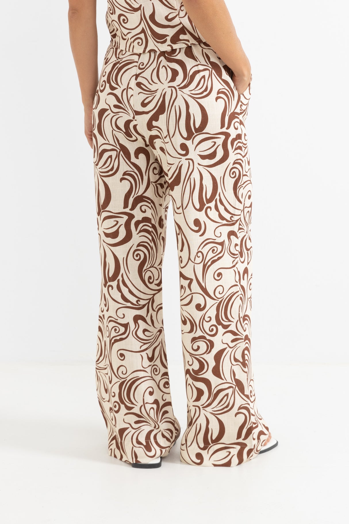 Kai Floral Wide Leg Pant