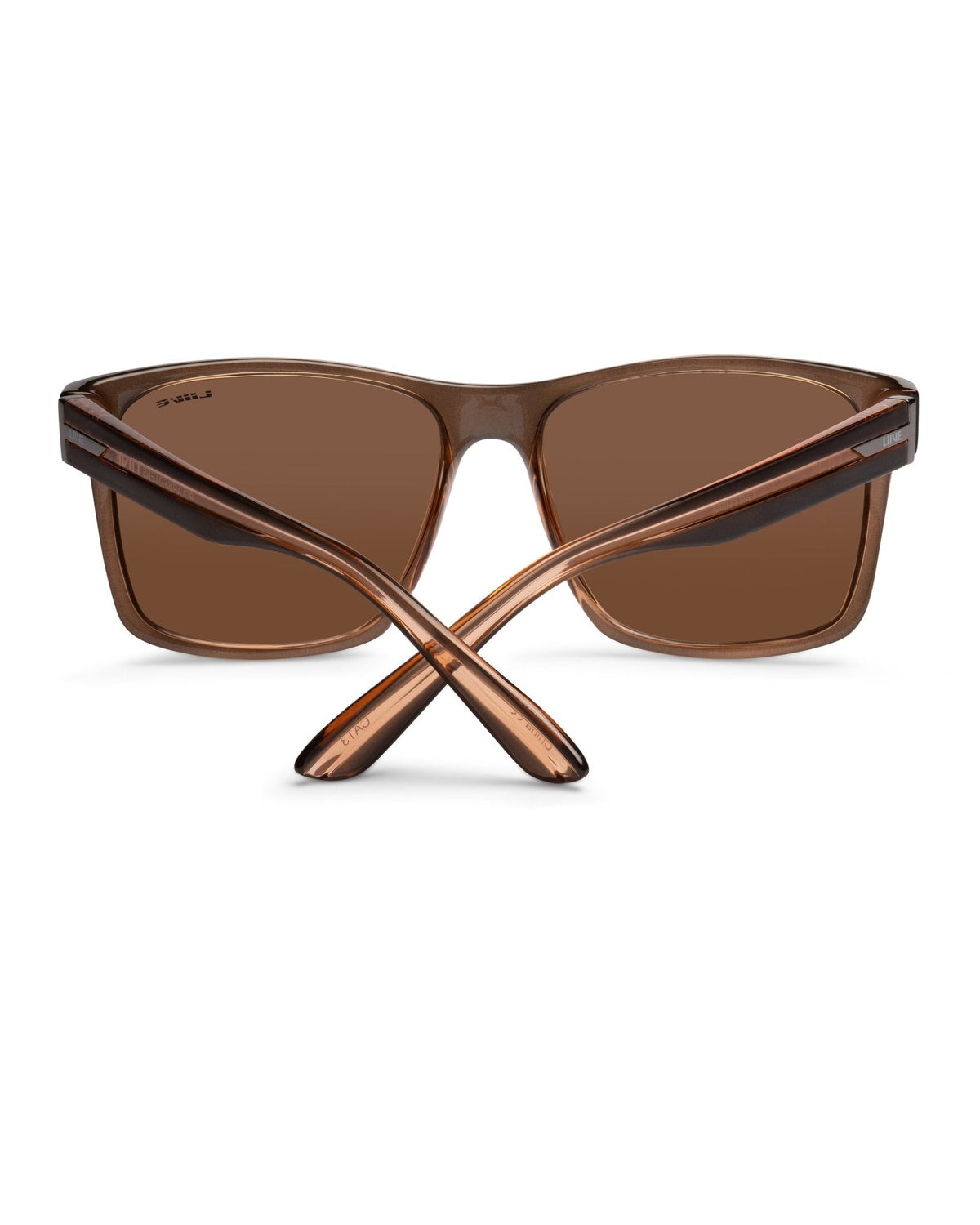 Liive Kerrbox Polarised Matt Xtal Beer sunglasses worn - Beachin Surf