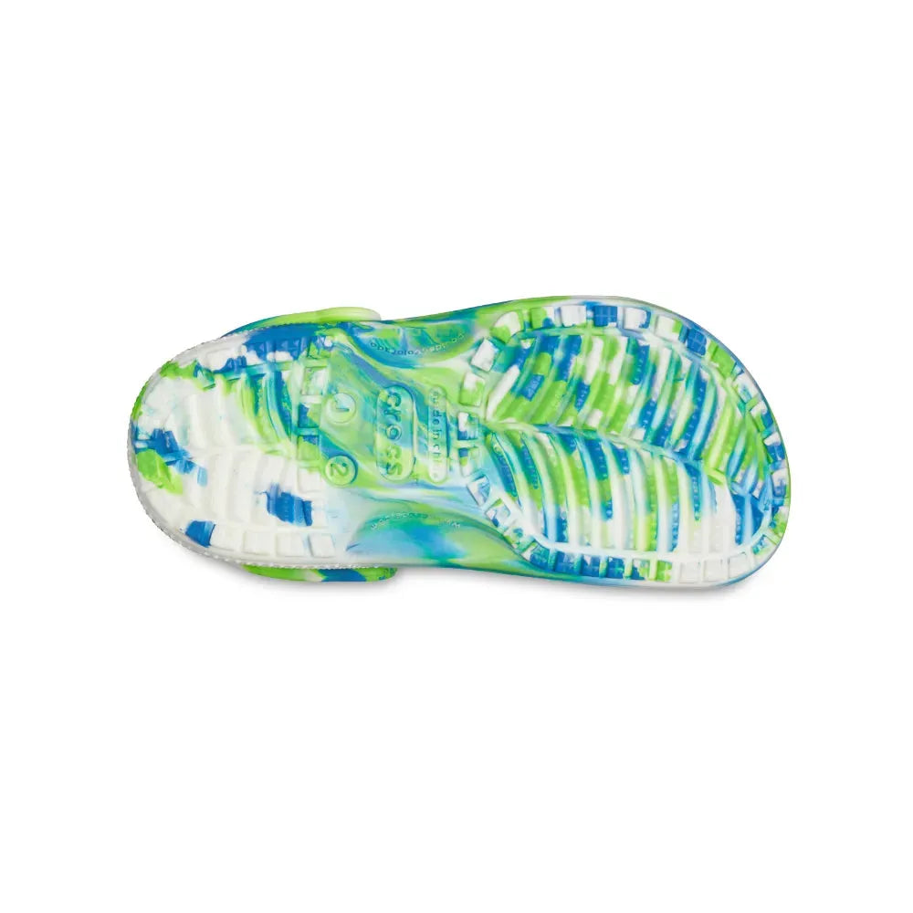Kids' Crocs Classic Glow Marbled Clog - Beachin Surf