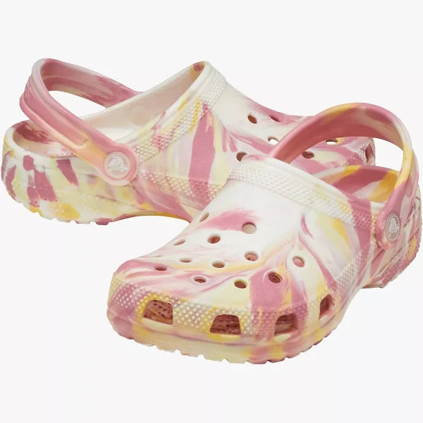 Kids' Crocs Classic Glow Marbled Clog - Beachin Surf
