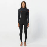 kids-hyperfire-3-2mm-steamer-chest-zip-black_5522oa-002_02s - Beachin Surf
