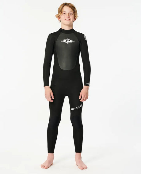 Kids Omega 3/2 Back Zip Wetsuit Steamer - Beachin Surf