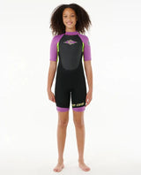 Kids Omega Back Zip Spring - Beachin Surf