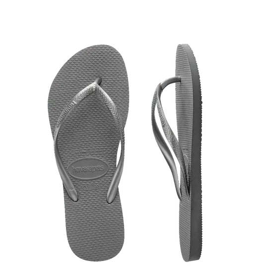 Kids Slim Metalic Thongs - Beachin Surf
