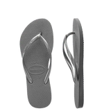 Kids Slim Metalic Thongs - Beachin Surf