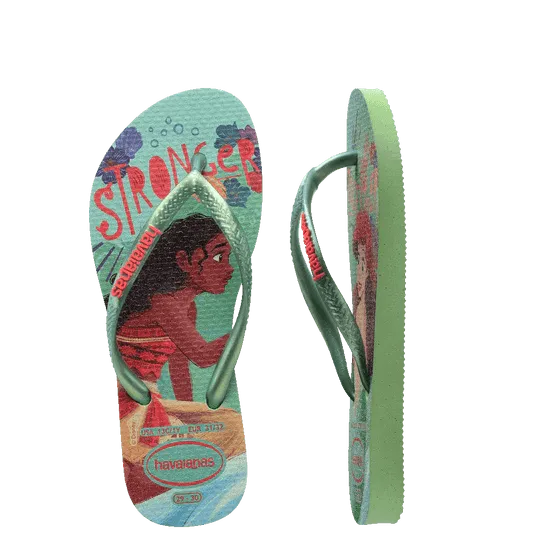 Kids Slim Princess Thongs - Beachin Surf