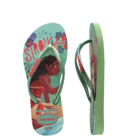 Kids Slim Princess Thongs - Beachin Surf