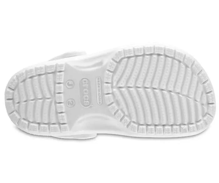Kids/Toddler Classic Clog - White - Beachin Surf