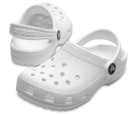 Kids/Toddler Classic Clog - White - Beachin Surf