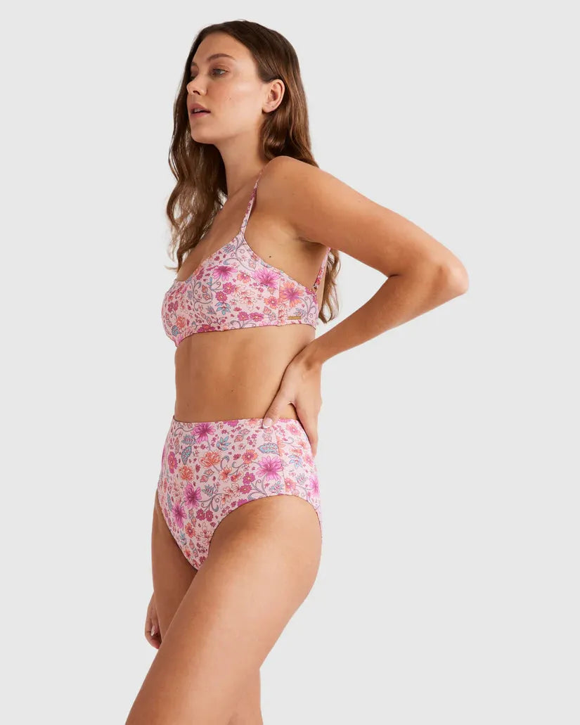 La Plage High Retro Bikini Bottom - Beachin Surf