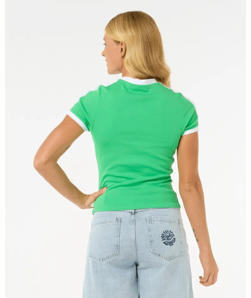 Las Dalias Fitted Tee - Beachin Surf
