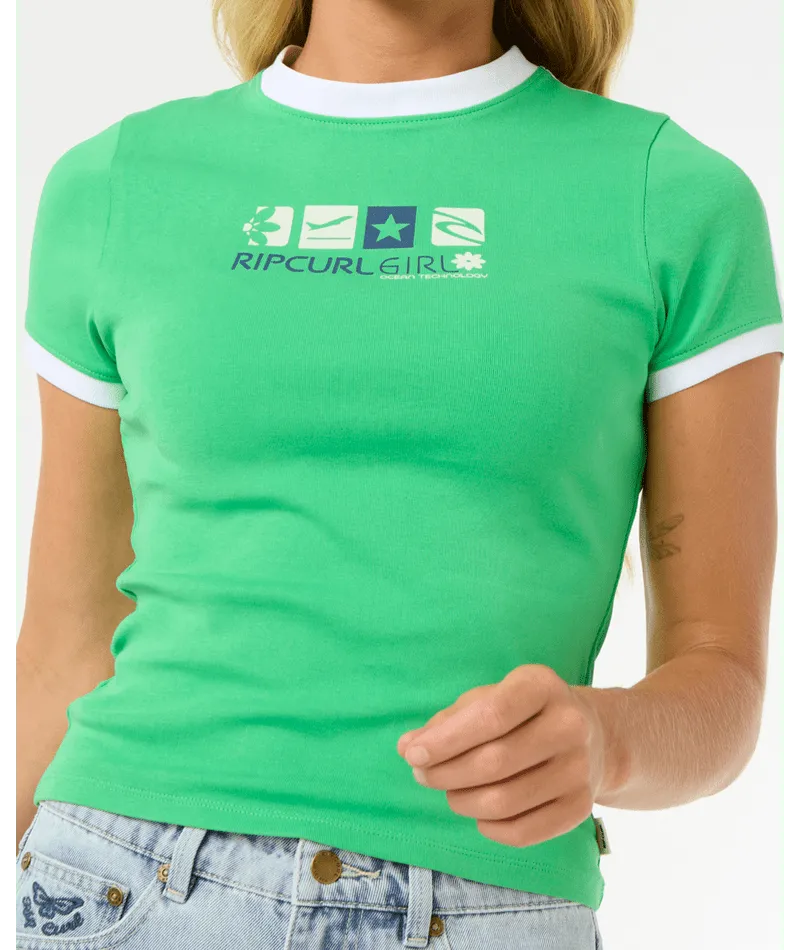 Las Dalias Fitted Tee - Beachin Surf