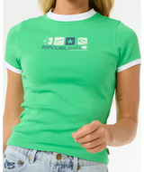 Las Dalias Fitted Tee - Beachin Surf